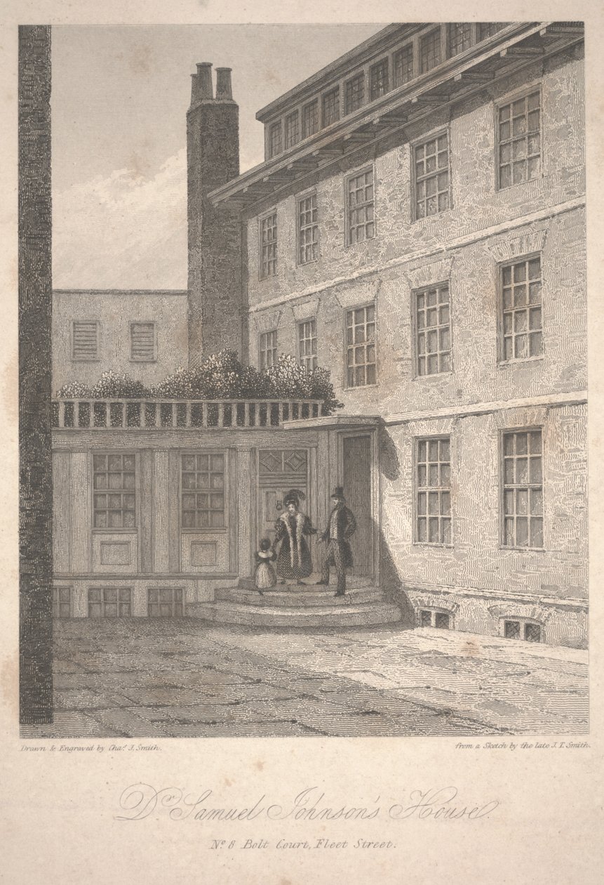 Dr. Samuel Johnson háza alkotó: Charles John Smith