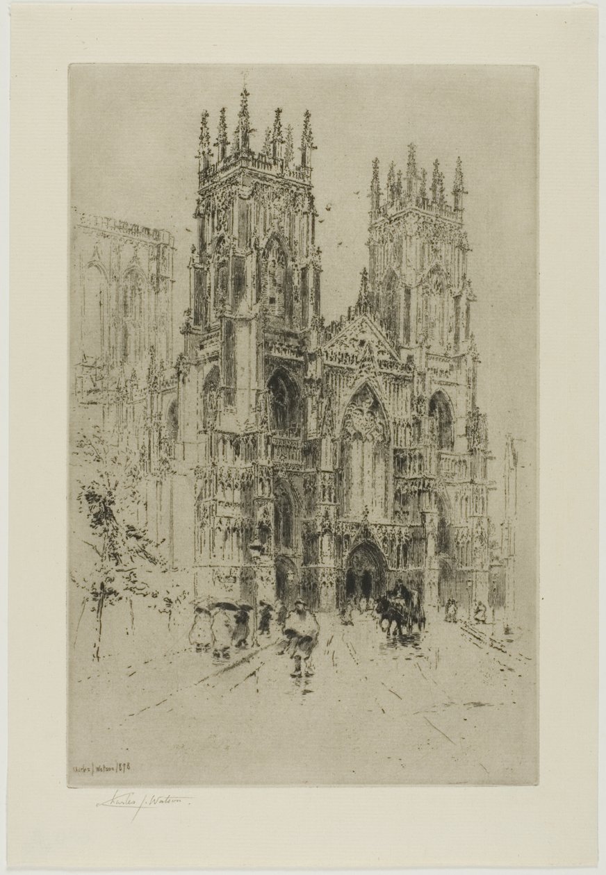 York-i katedrális alkotó: Charles John Watson