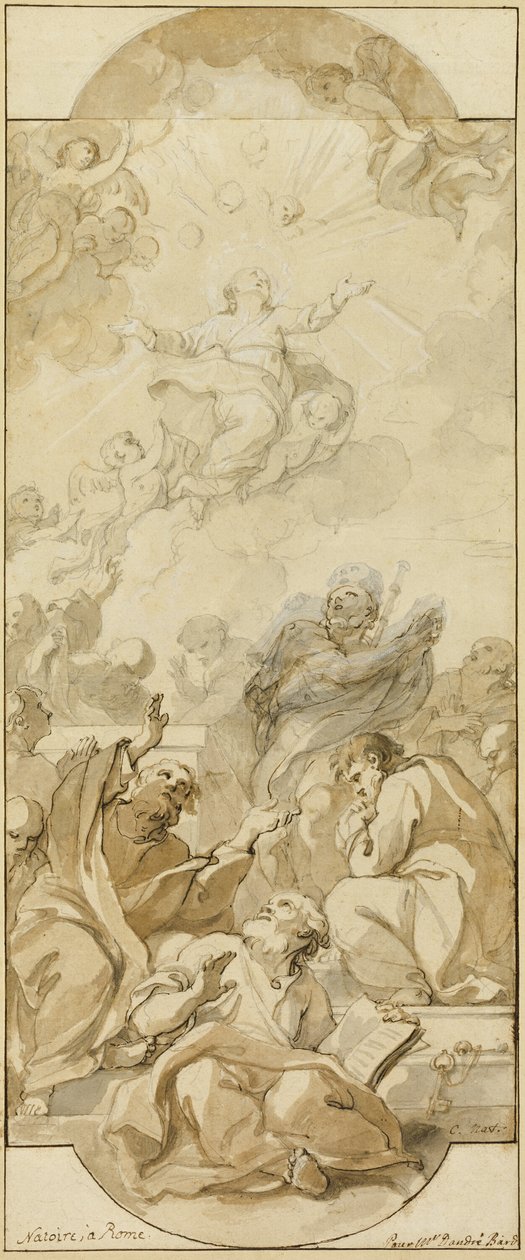 Szűz Mária mennybevétele alkotó: Charles Joseph Natoire