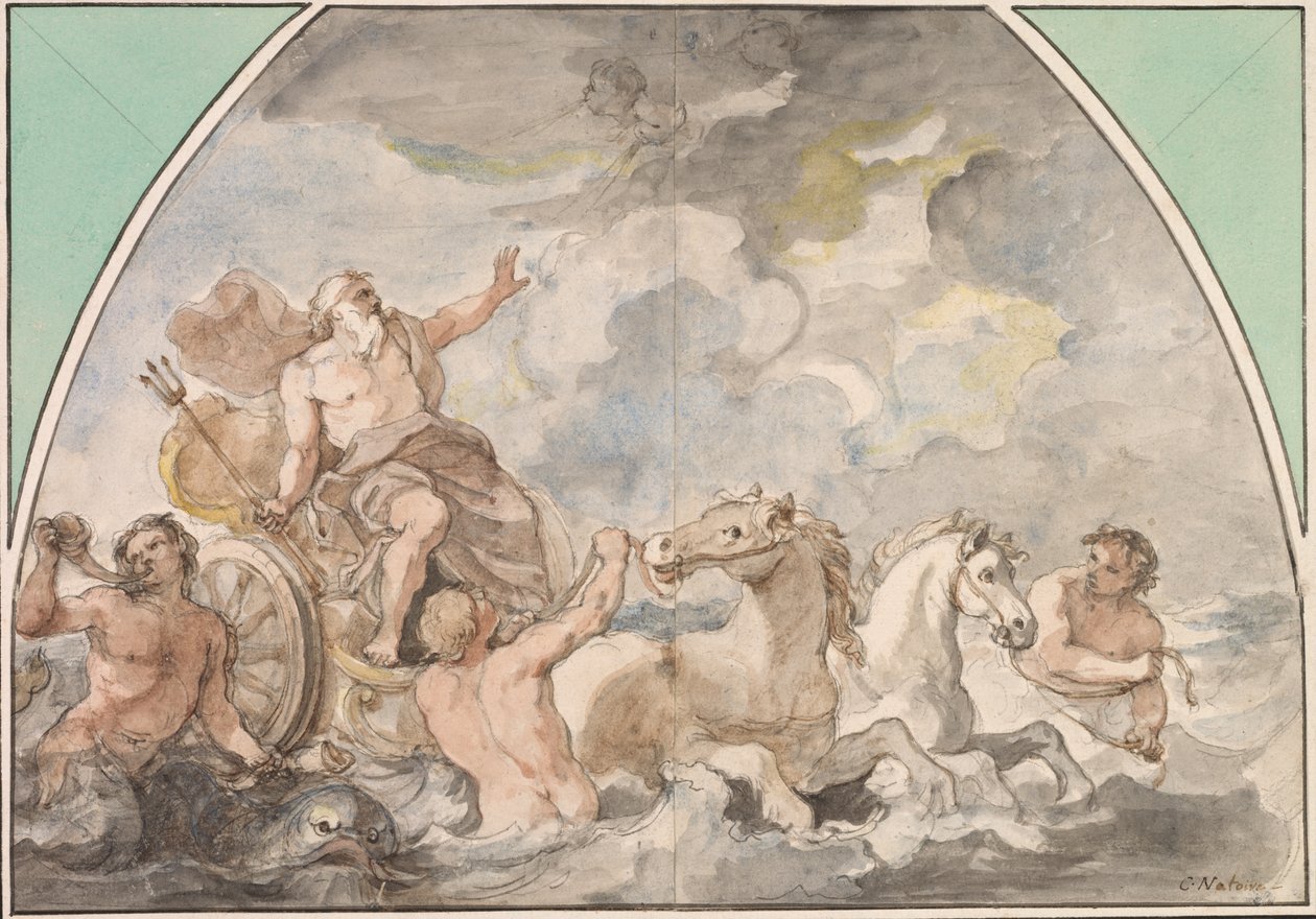 A Neptunusz diadala alkotó: Charles Joseph Natoire