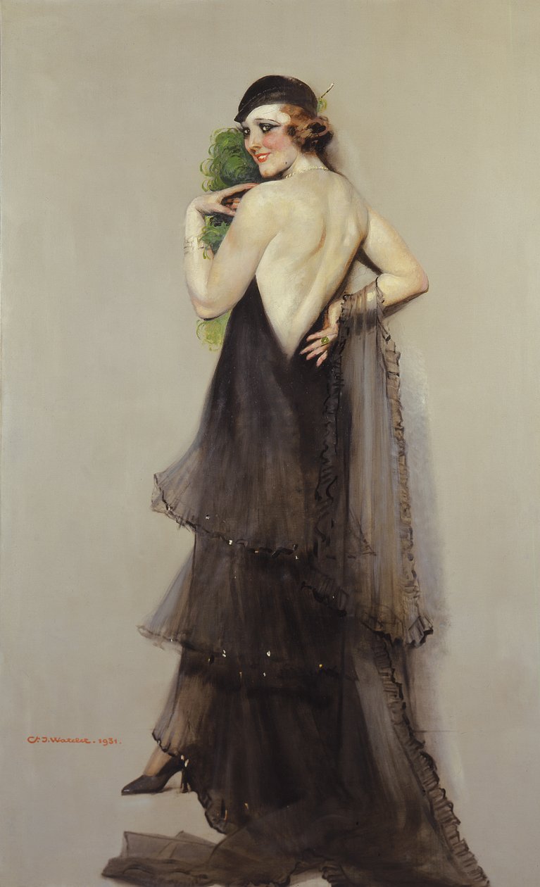 Manöken az 1900-as években alkotó: Charles Joseph Watelet