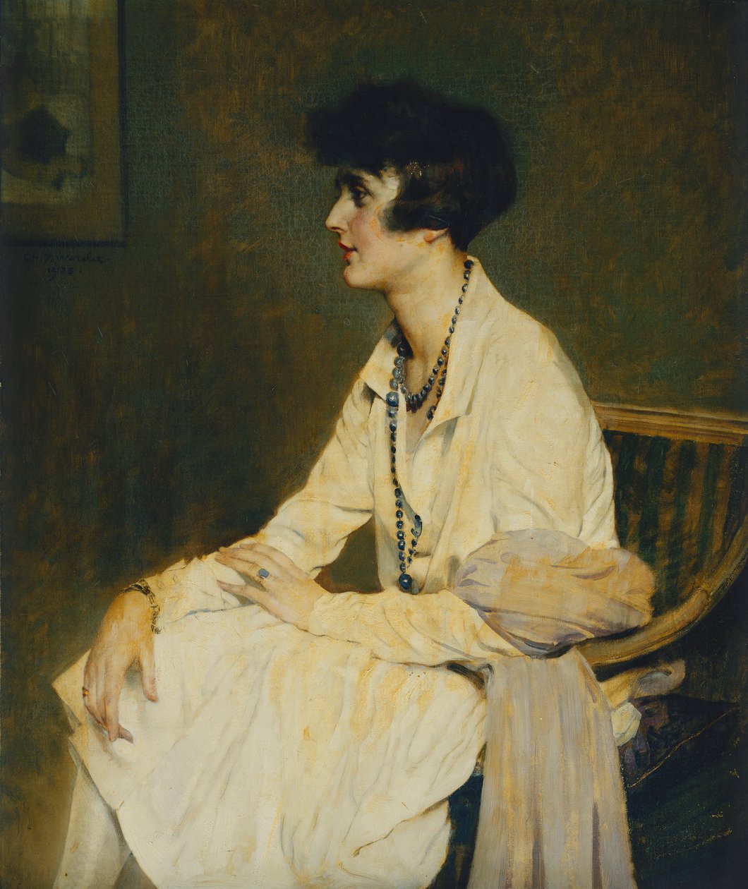 Ülő nő; Femme Assise alkotó: Charles Joseph Watelet