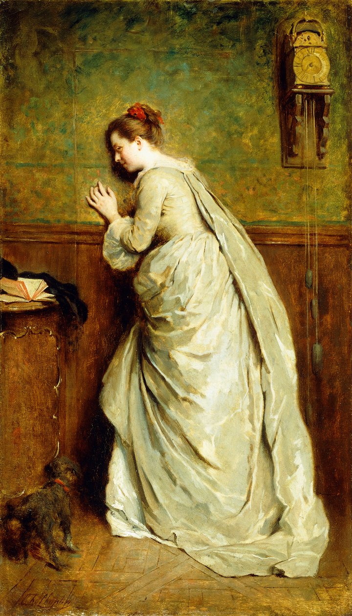Kihallgatott beszélgetés, alkotó: Charles Joshua Chaplin