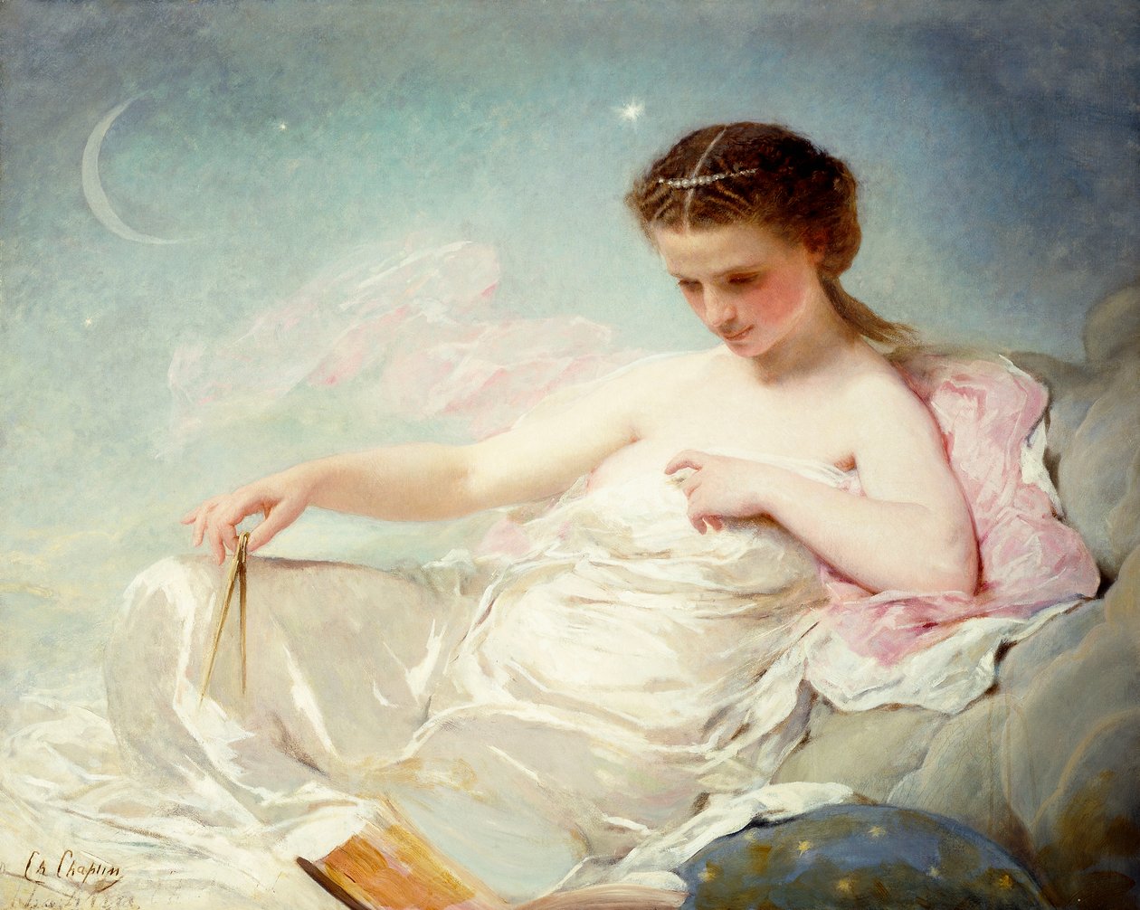 A tudományok megszemélyesítése, alkotó: Charles Joshua Chaplin