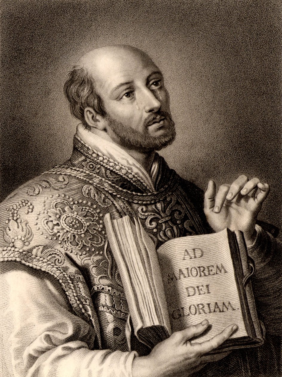 Loyolai Ignác portréja alkotó: Charles Knight
