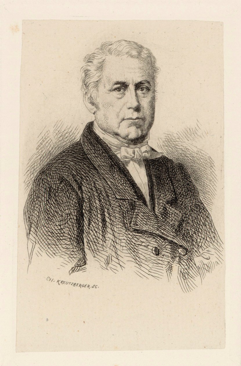 Wilhelm Kienzl zeneszerző portréja 1857-1941. alkotó: Charles Kreutzberger