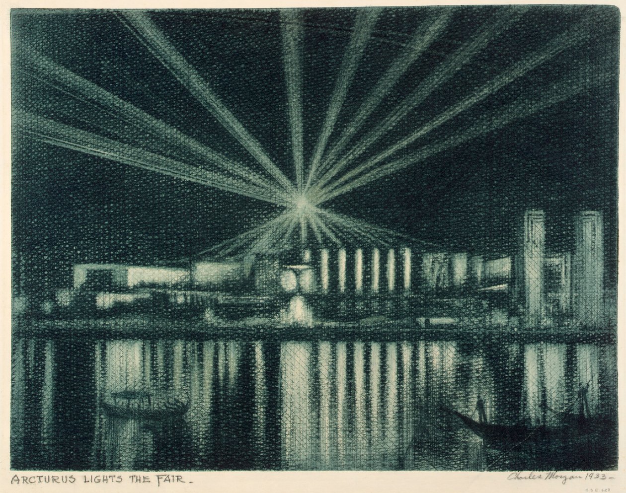 Arcturus fények a vásárban alkotó: Charles L. Morgan