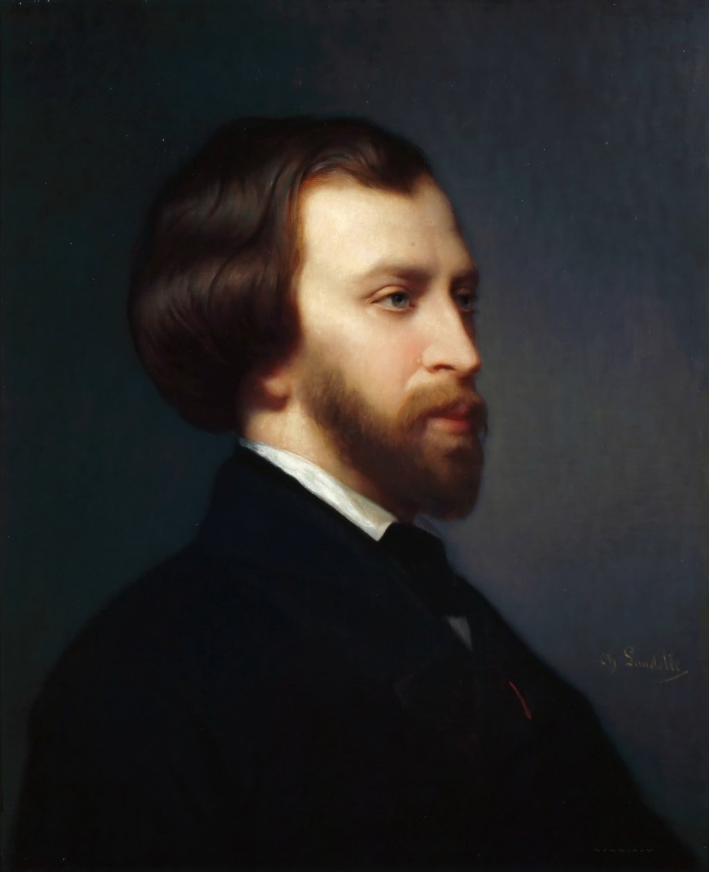 Alfred de Musset portréja 1810-1857 alkotó: Charles Landelle