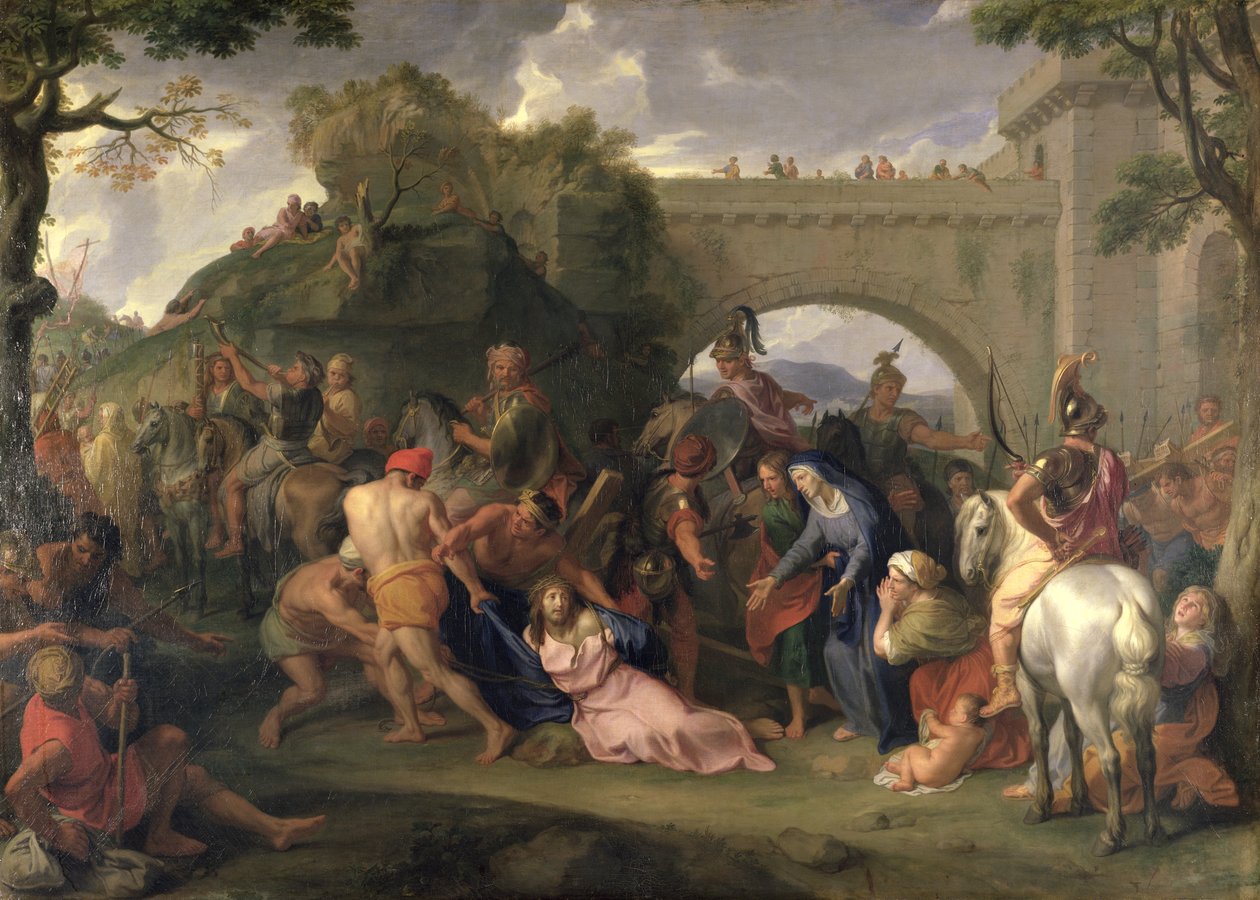 A keresztet hordozó Krisztus alkotó: Charles Le Brun