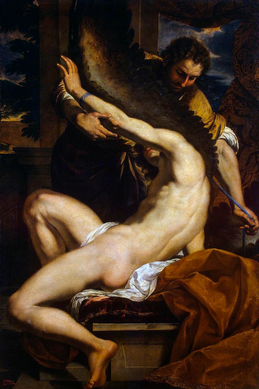 Daedalus és Icarus, 1645. alkotó: Charles Le Brun