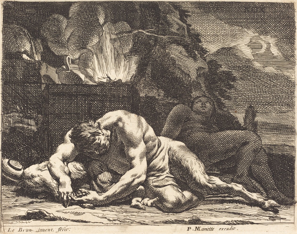 Nox (éjszaka) alkotó: Charles Le Brun