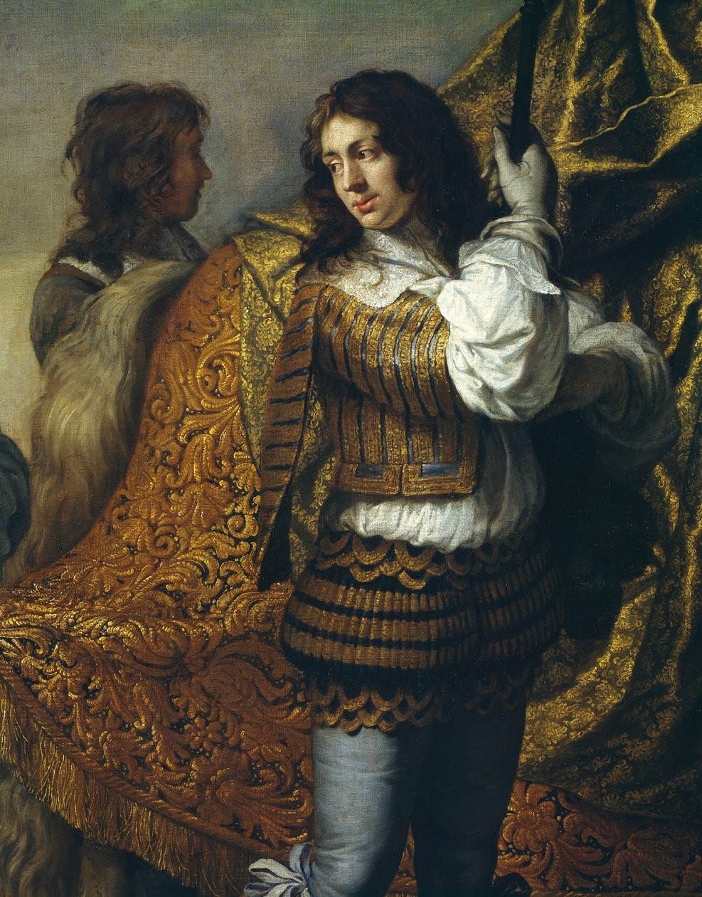 Seguir kancellár portréja, Charles Le Brun (1619-1690), olaj, vászon, 295x357 cm, részlet, 1660 körül alkotó: Charles Le Brun