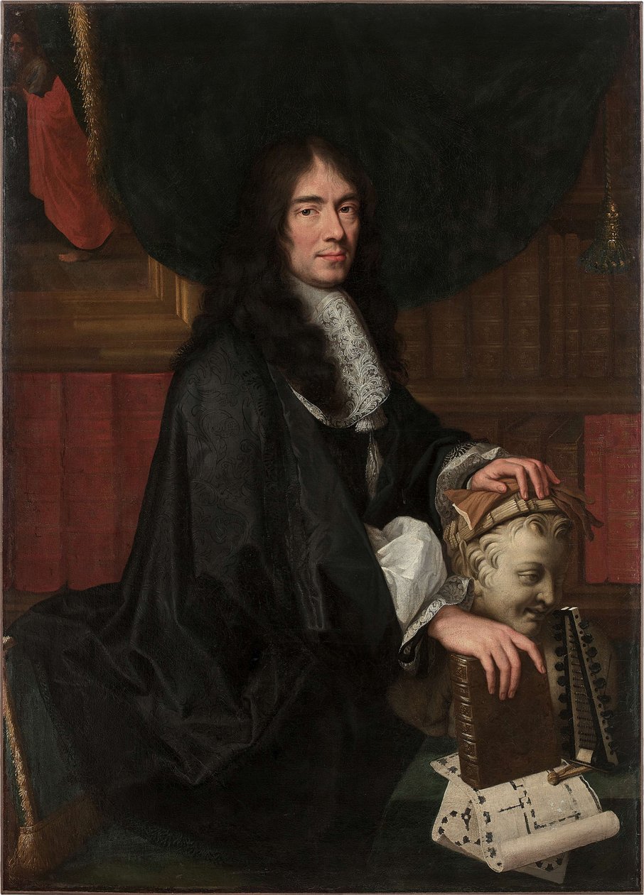 Charles Perrault portréja 1628-1703. alkotó: Charles Le Brun