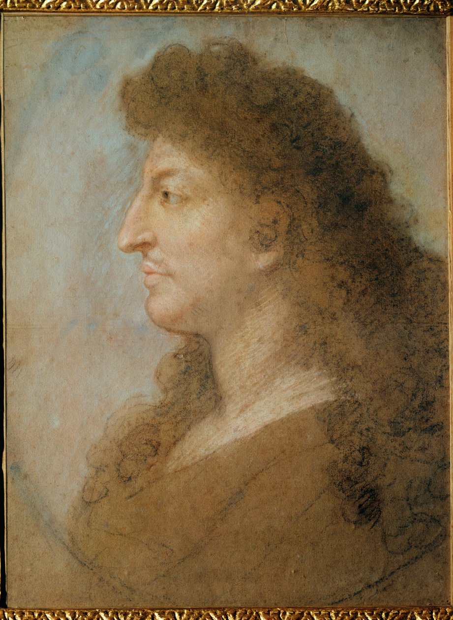 XIV. Lajos portréja ... alkotó: Charles Le Brun