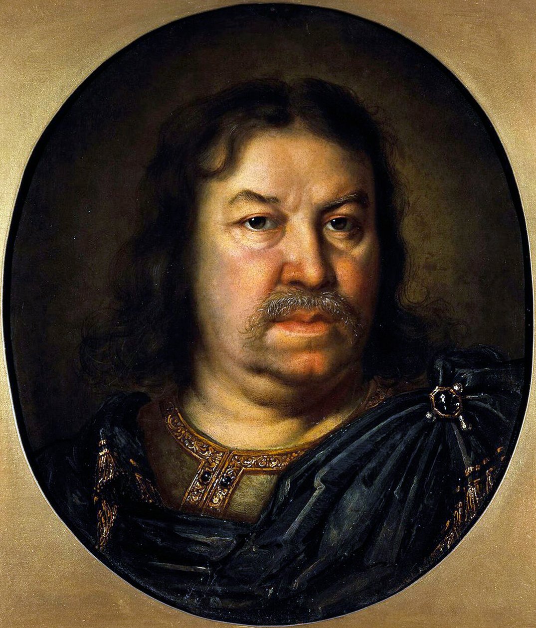 Jakov Fedorovics Dolgorukov szenátor herceg portréja, 1639-1720, 1687. alkotó: Charles Le Brun