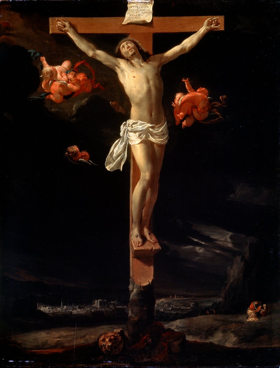 A keresztre feszítés, 1637. alkotó: Charles Le Brun