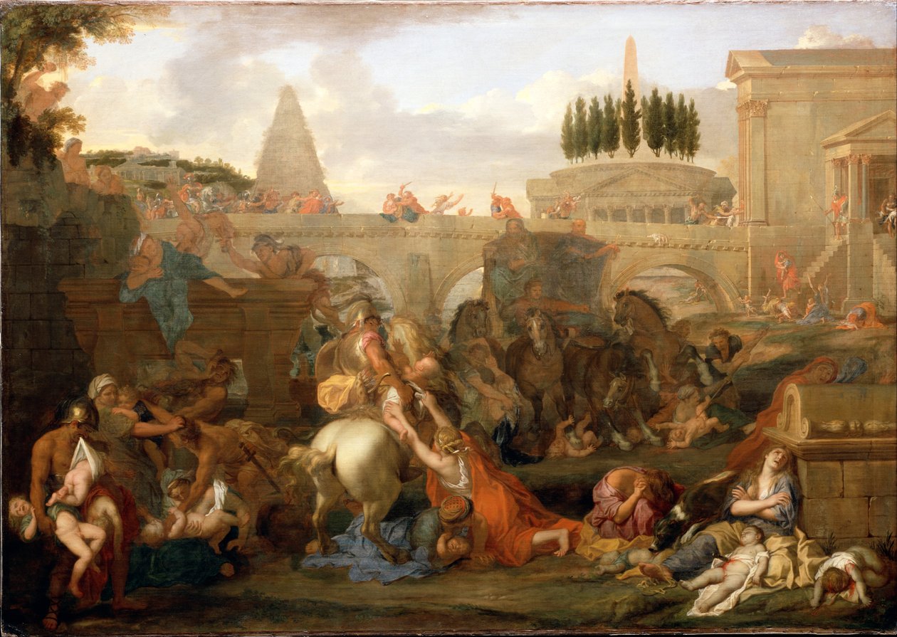 Az ártatlanok lemészárlása alkotó: Charles Le Brun