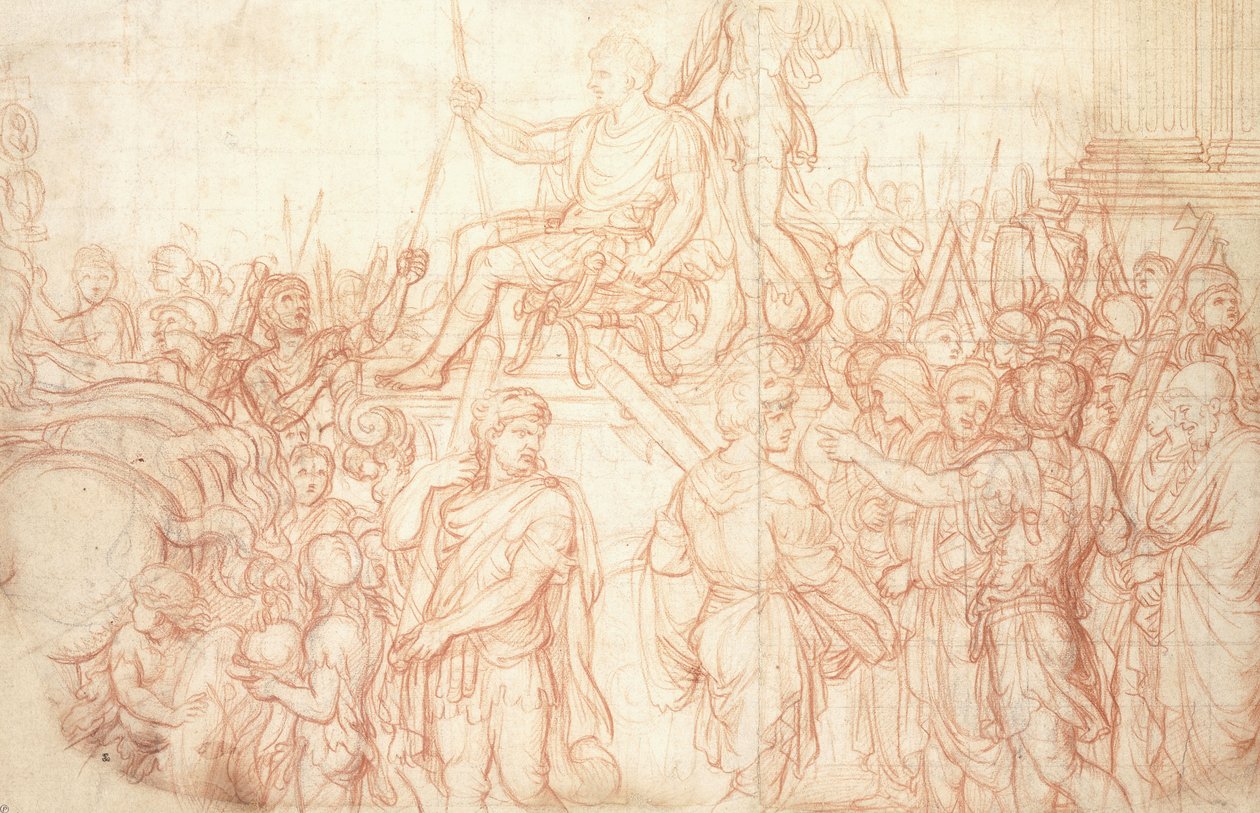 Konstantin császár diadala, alkotó: Charles Le Brun