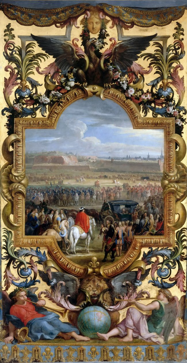 Cambrai meghódítása 1677. április 18-án alkotó: Charles Le Brun