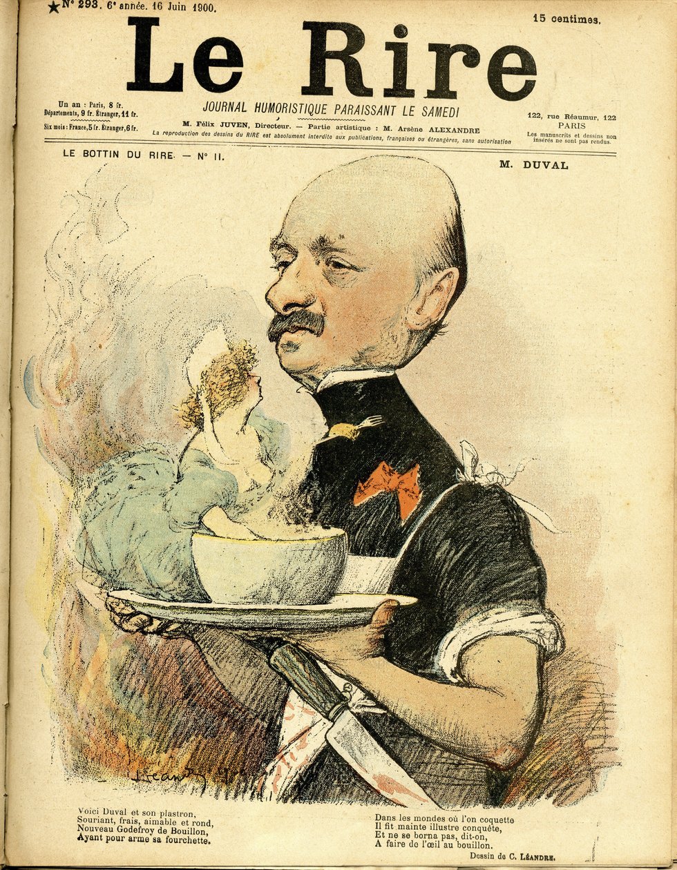 Charles Leandre (1862-1934) illusztrációja a Le Rire borítójára alkotó: Charles Leandre