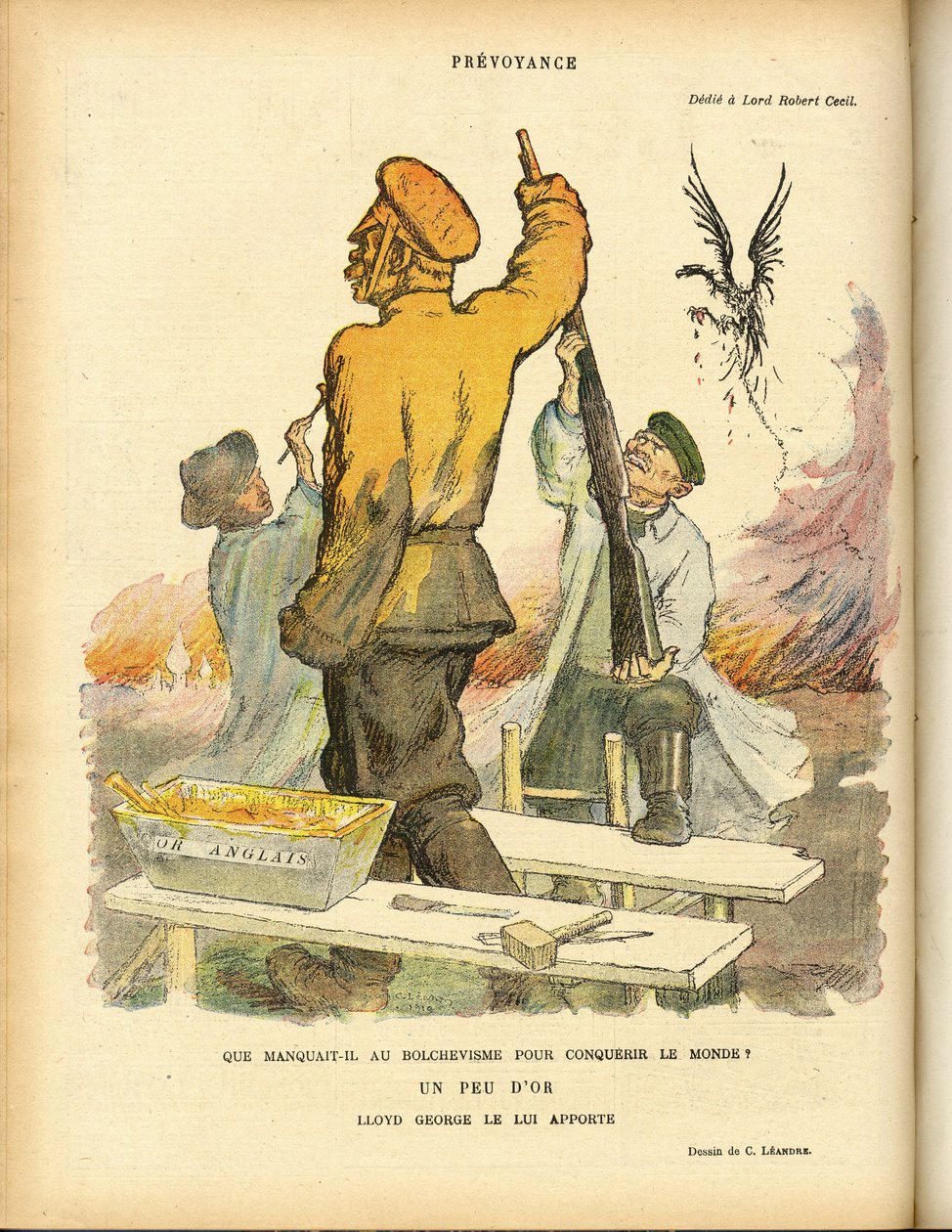 Charles Leandre (1862-1934) illusztrációja a Le Rire-ben alkotó: Charles Leandre