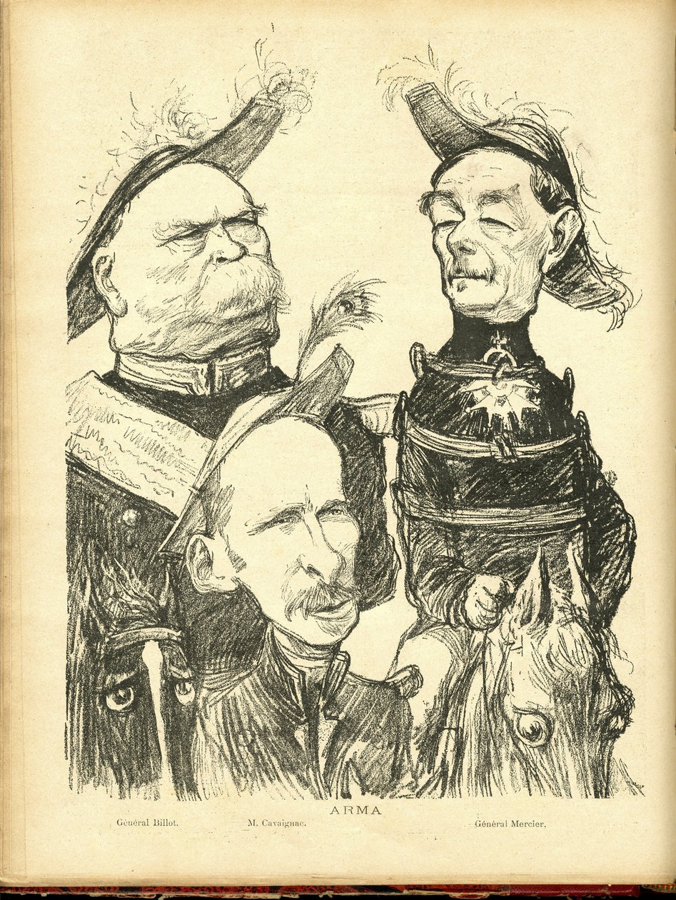 Charles Leandre (1862-1934) illusztrációja a Le Rire-ben alkotó: Charles Leandre