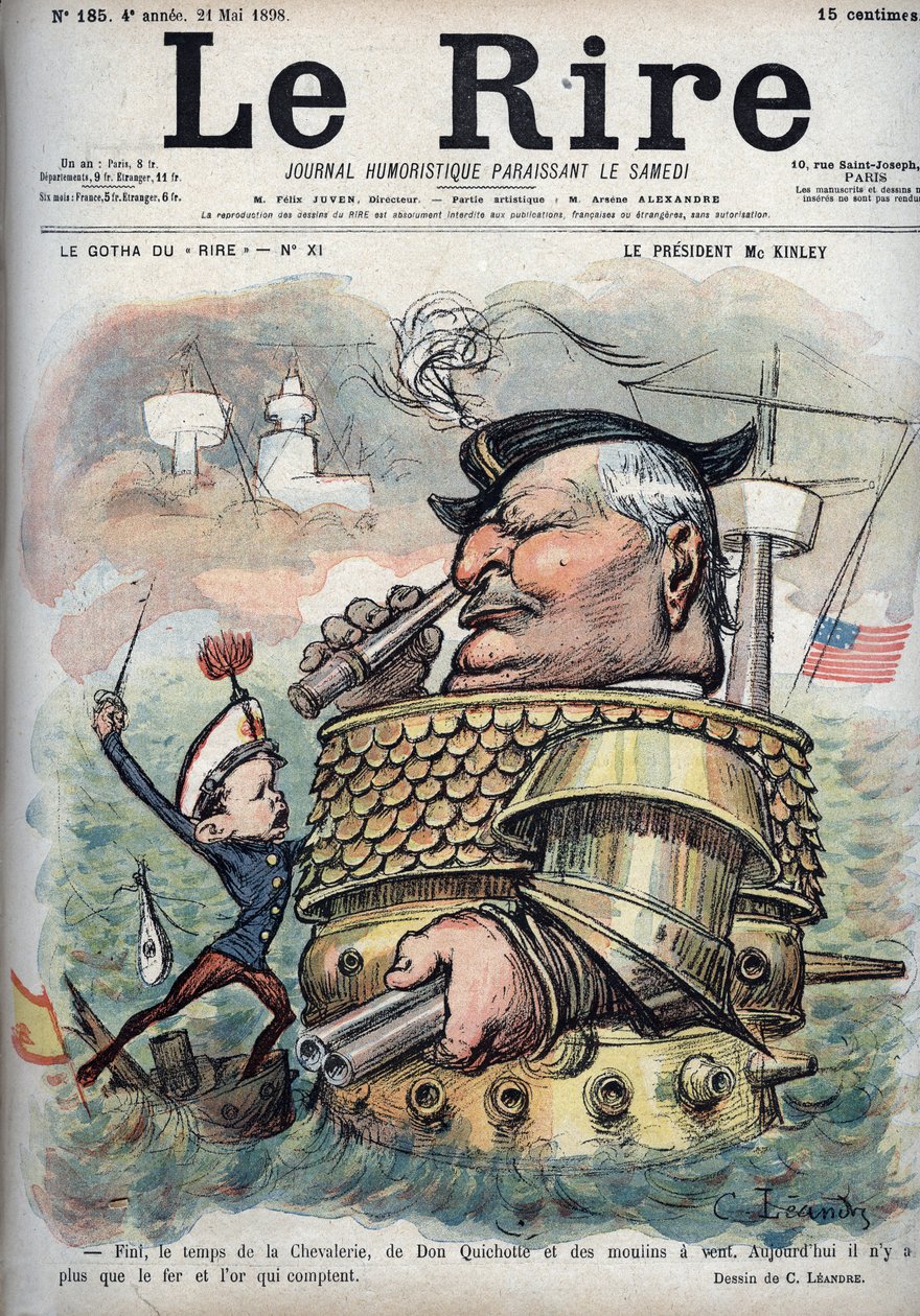 McKinley elnök (William McKinley alkotó: Charles Leandre