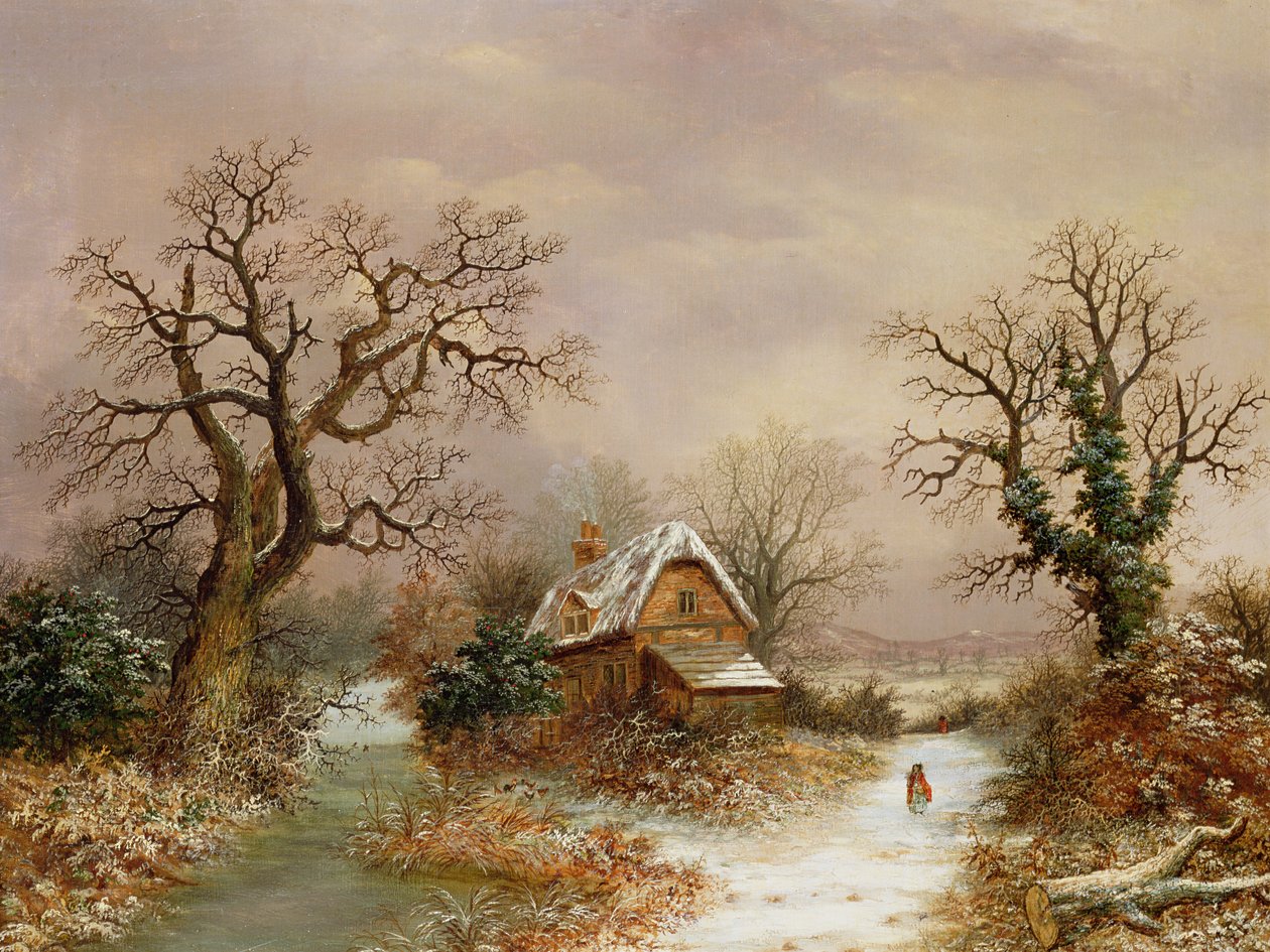 Piroska a hóban, 19. század alkotó: Charles Leaver