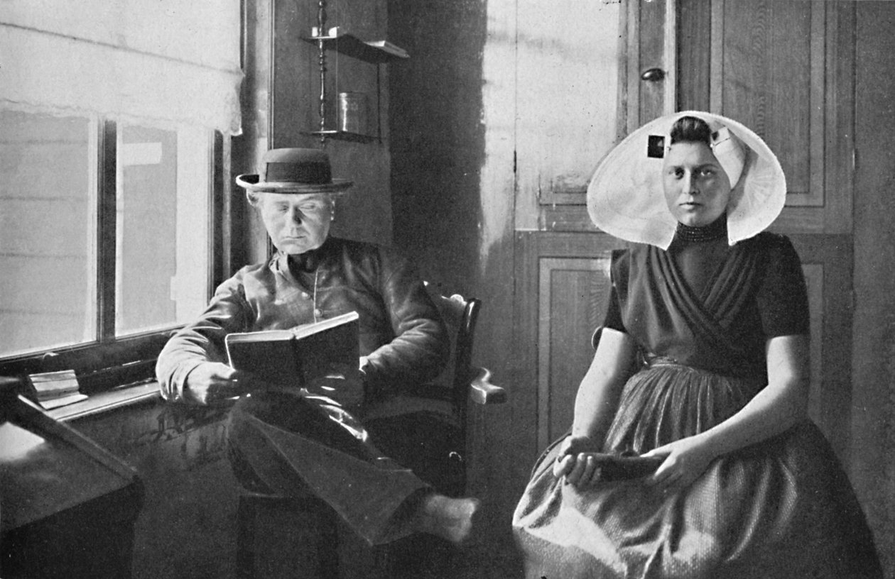 Egy holland és felesége, 1912 alkotó: Charles Lefebure