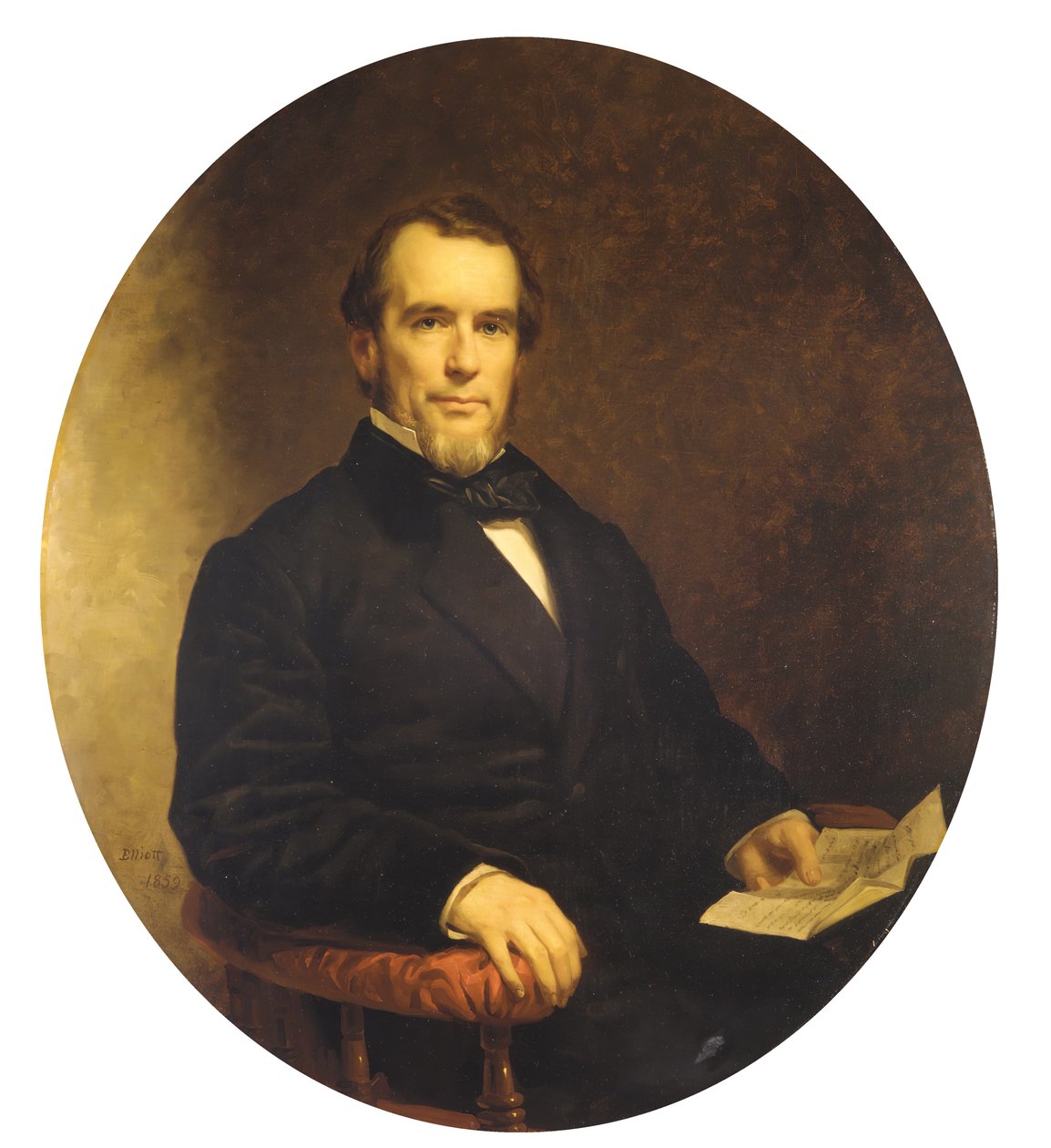 Andrew Varick Stout, 1859. alkotó: Charles Loring Elliott