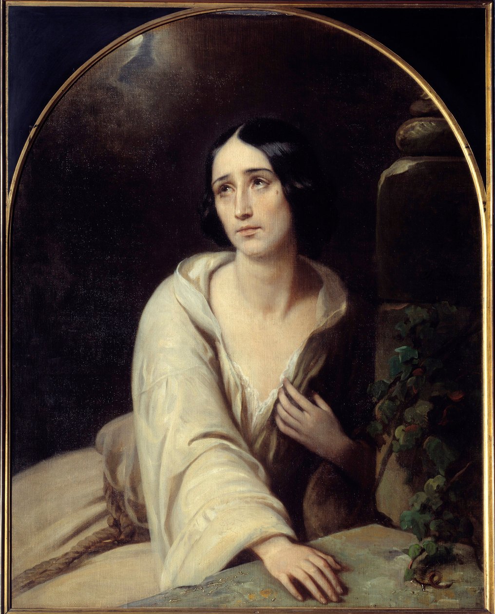 Gaetano Donizetti kedvence Illusztráció a „La kedvenc” (La favorita) című operához. Charles Louis Bazin (1802-1859) festménye 1840 Párizs, az Operamúzeum könyvtára alkotó: Charles Louis Bazin
