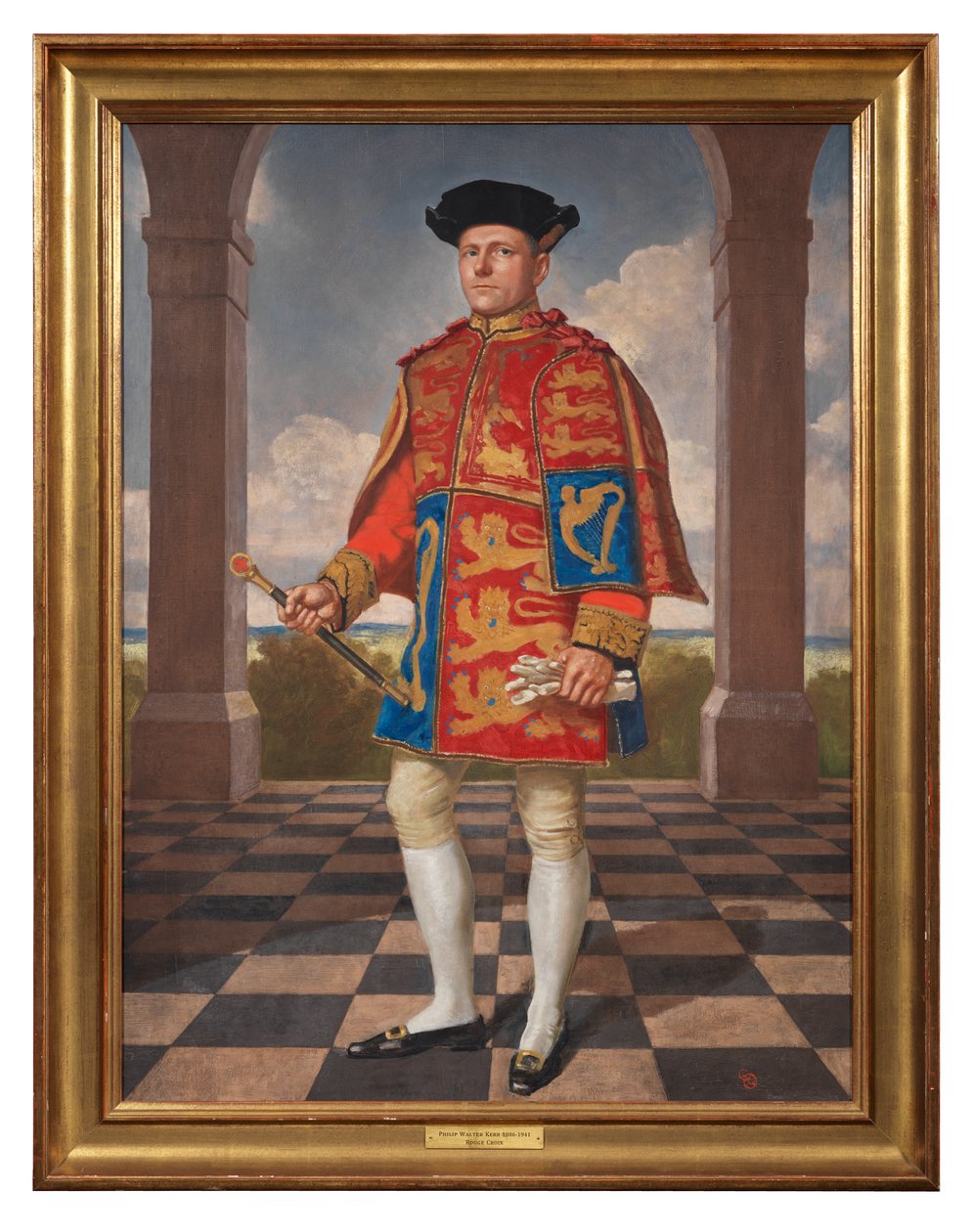 Philip Walter Kerr, Vöröskeresztes ügyvivő alkotó: Charles Louis Geoffroy-Dechaume