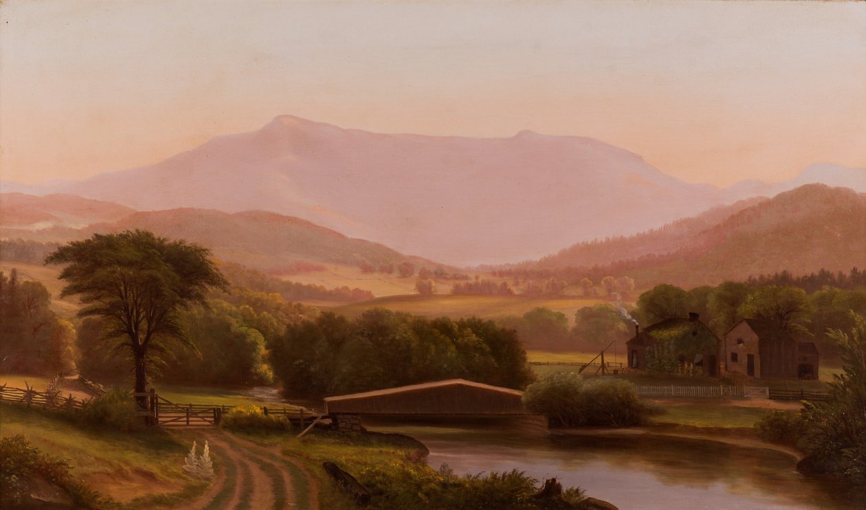 Mount Mansfield, Vermont, 1850-1890 alkotó: Charles Louis Heyde
