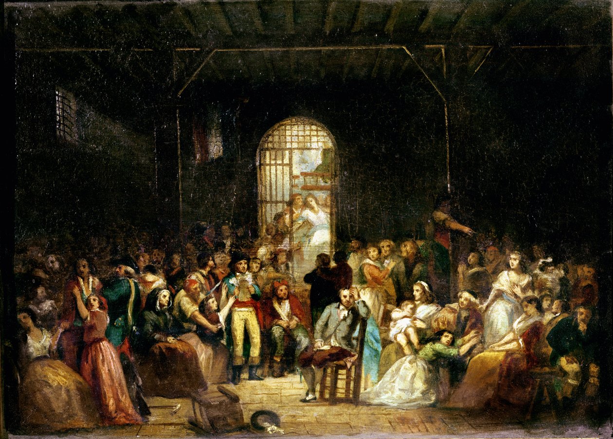 The Call for the Last Victims of the Terror, 7-9 Thermidor, 2. év (1794. július 25-27.) 1850 körül (lásd még: 127502, 3 és 50501) alkotó: Charles Louis Lucien Muller