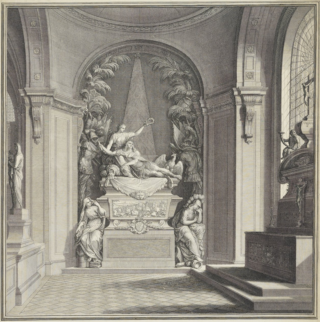 Turenne sírja alkotó: Charles Louis Simonneau