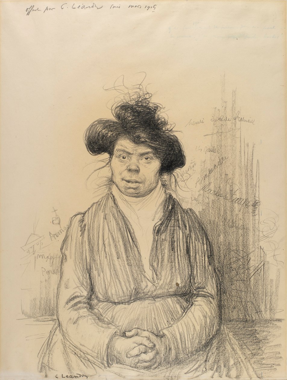 Paraszt nő alkotó: Charles Lucien Leandre