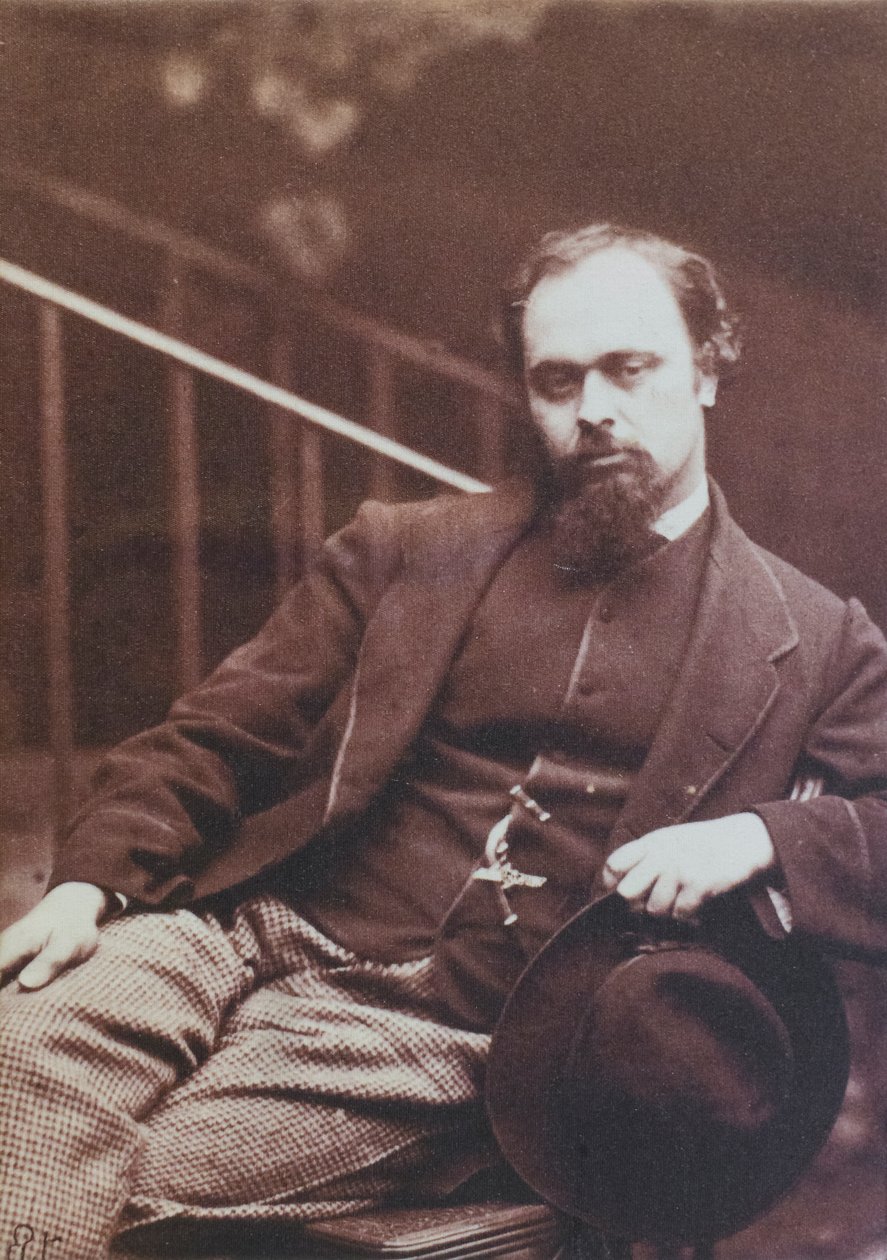 Dante Gabriel Rossetti, Lewis Carroll fotósa alkotó: Charles Lutwidge (1832 98) Dodgson