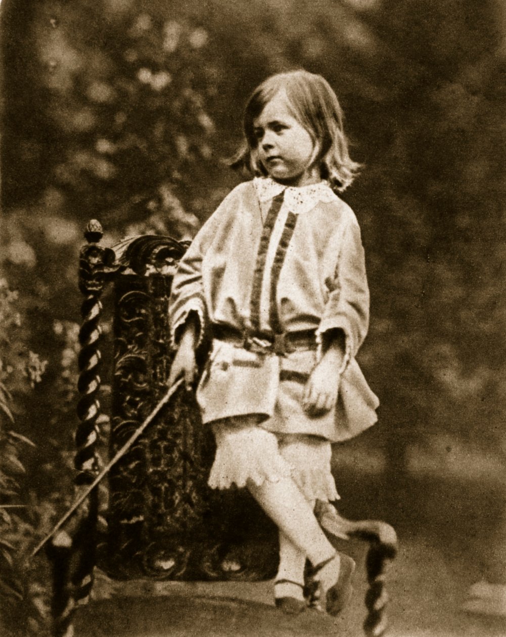 Hallam Tennyson, 1857. szeptember 28. (szépia fotó) alkotó: Charles Lutwidge Dodgson
