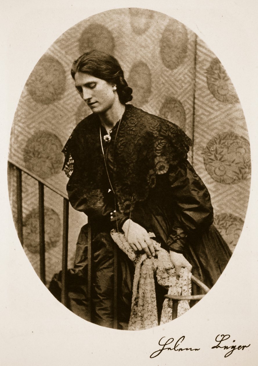 Helen Beyer, 1863. október 9. (szépia fotó) alkotó: Charles Lutwidge Dodgson