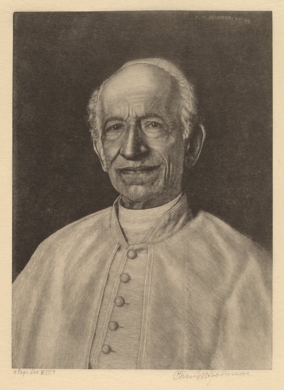 Leó pápa XIII alkotó: Charles M. Johnson