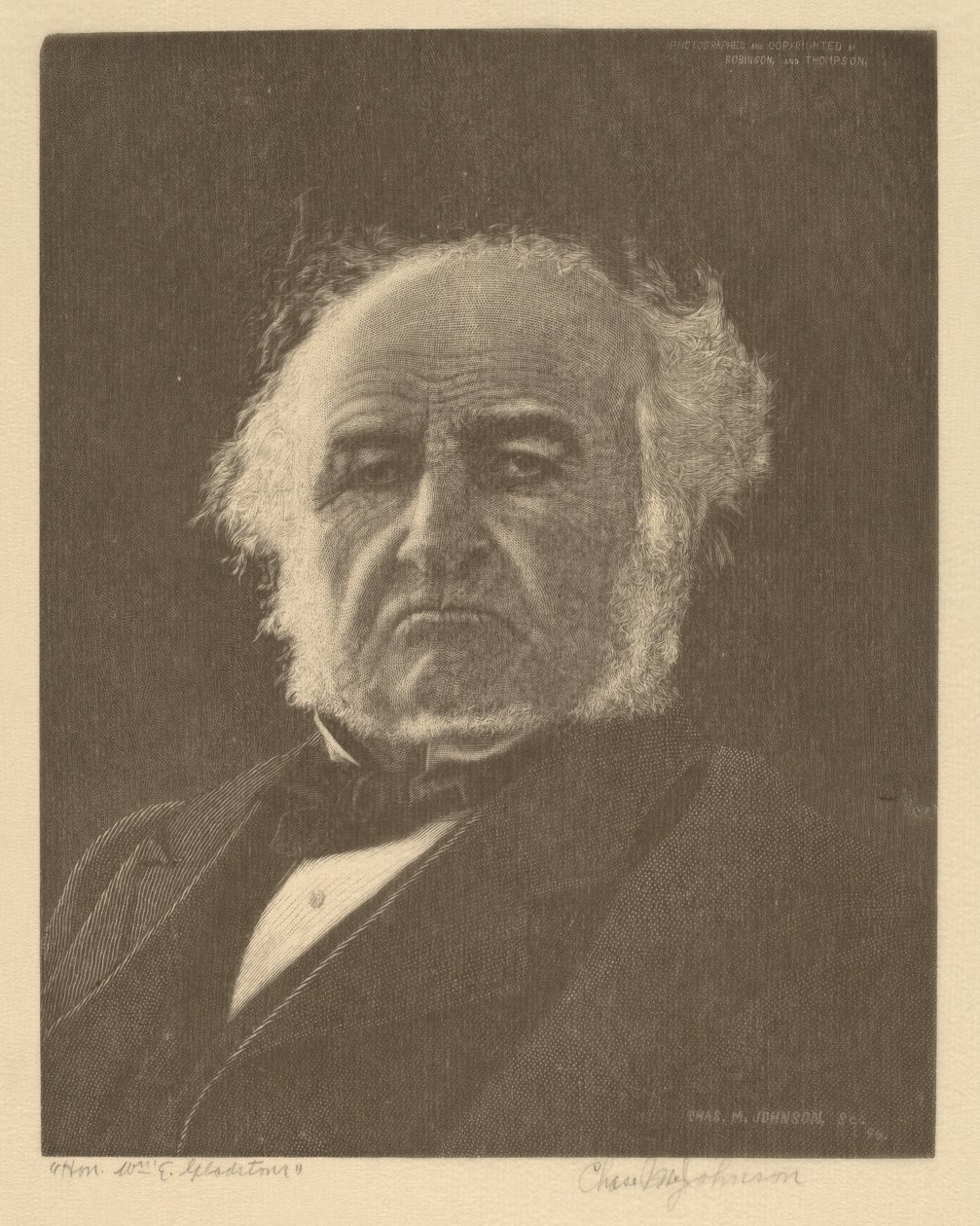 William Gladstone alkotó: Charles M. Johnson