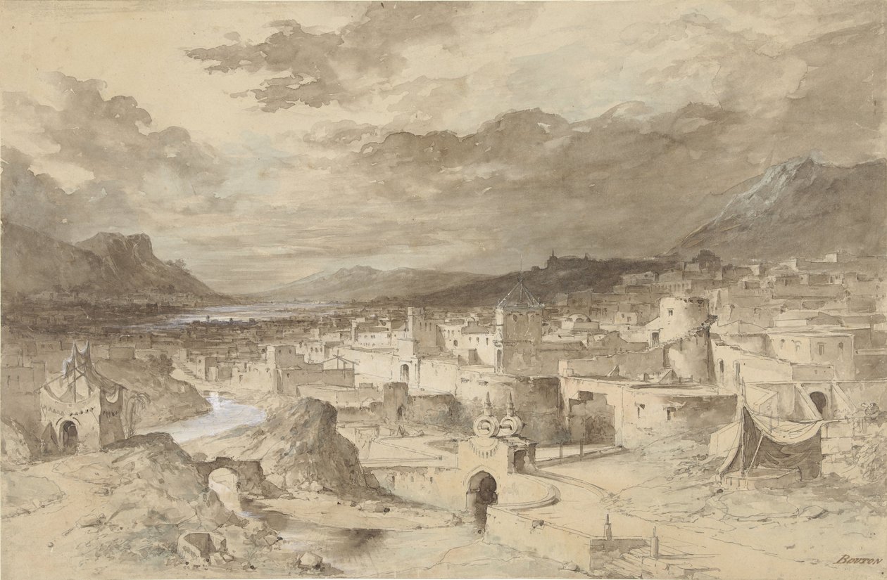 De Stad Enochia alkotó: Charles Marie Bouton