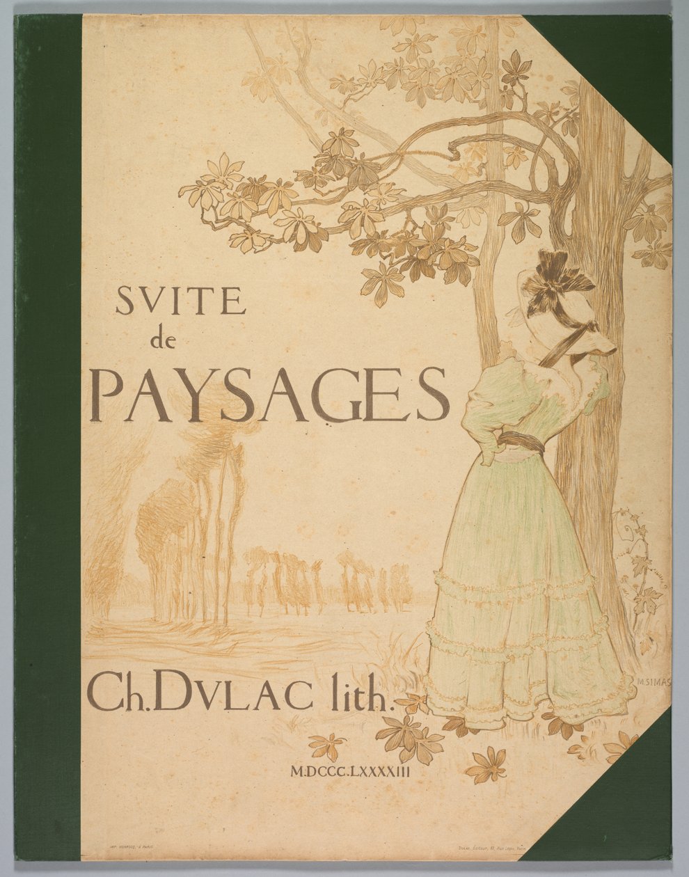 Tájak szvitje: Borító alkotó: Charles Marie Dulac