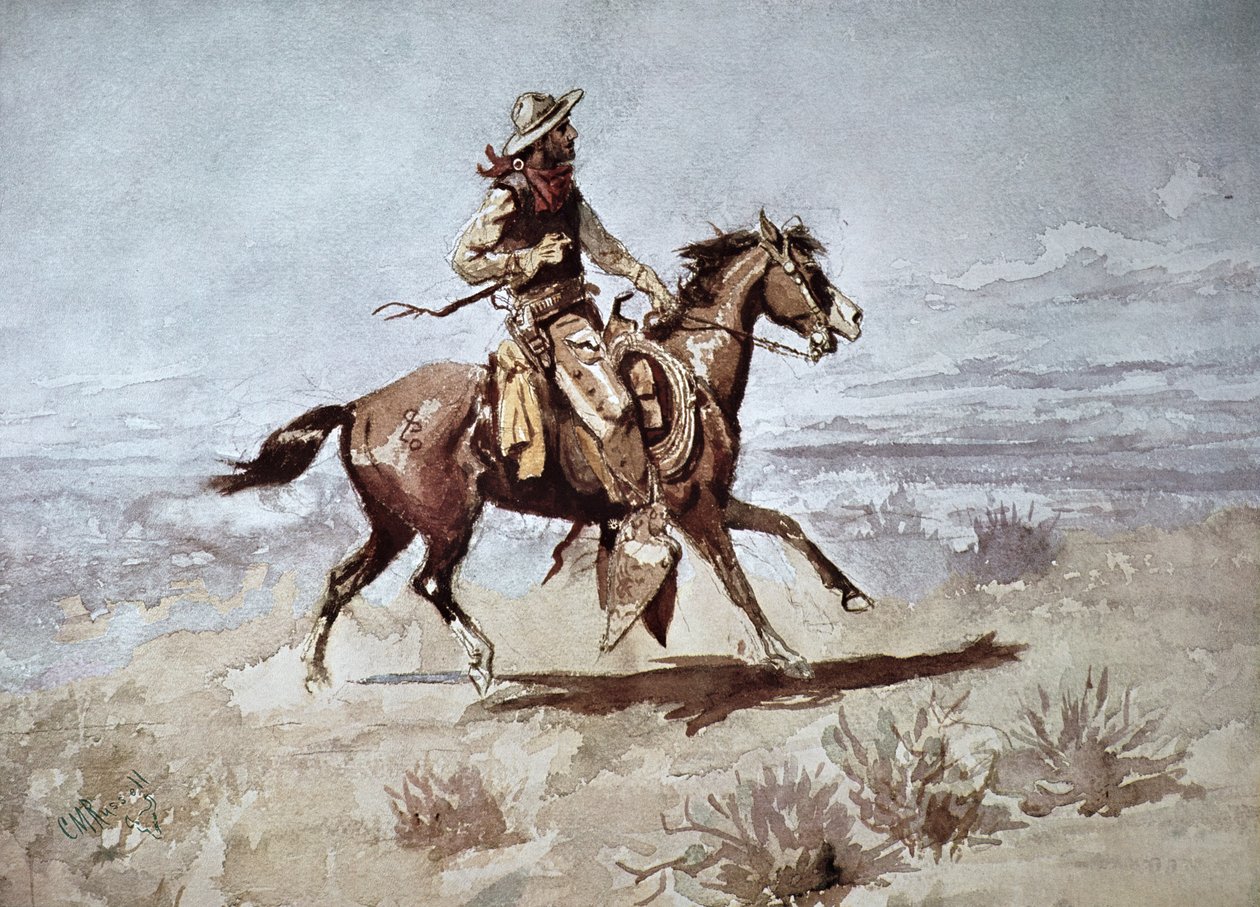 Drifterek alkotó: Charles Marion Russell