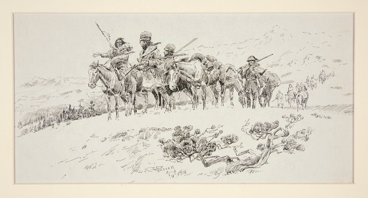 Lewis és Clark alkotó: Charles Marion Russell