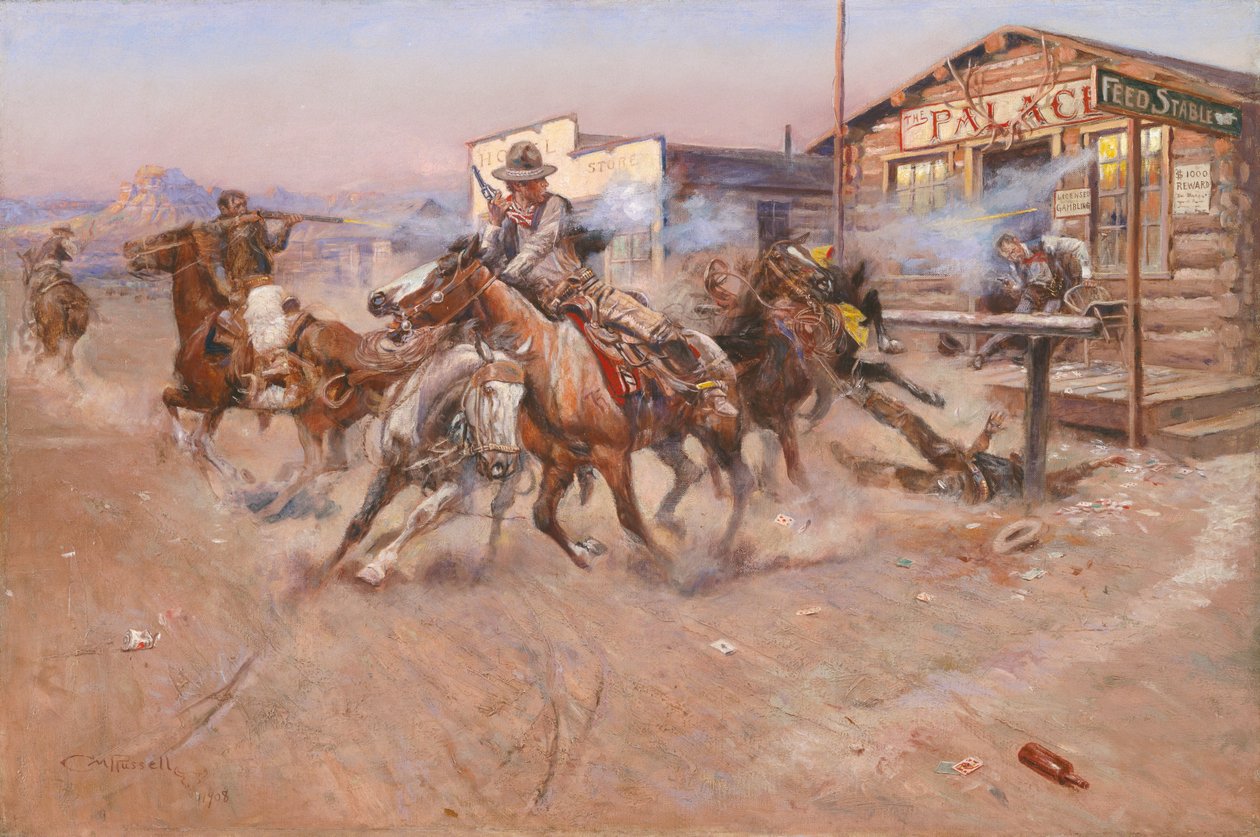 45-ös füstje alkotó: Charles Marion Russell