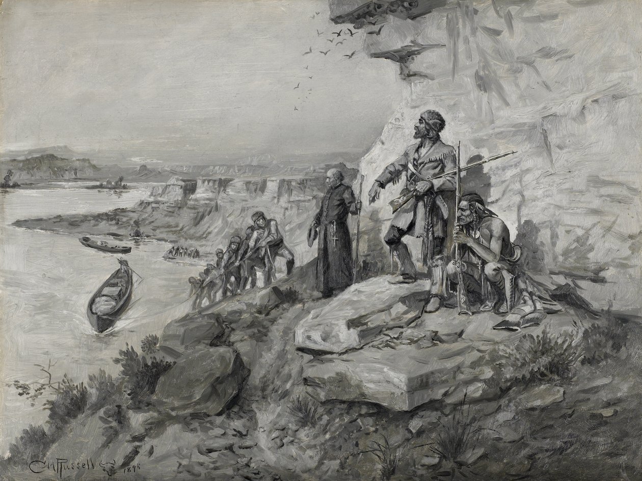 Utazók, 1898 alkotó: Charles Marion Russell