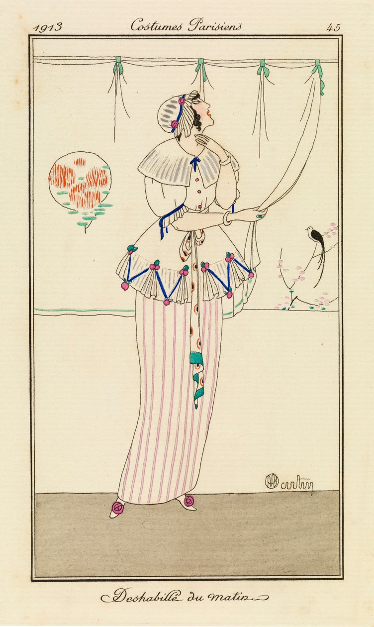 45. tábla a Costumes Parisiens-től alkotó: Charles Martin