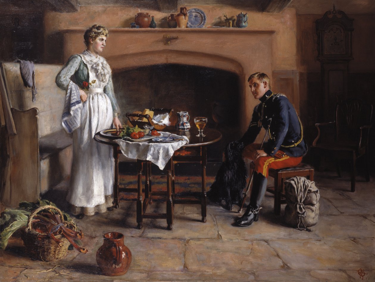 Otthon Édes Otthon, 1890 körül alkotó: Charles Martin Hodges