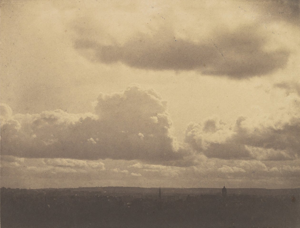 Sky Study, 1855-56. alkotó: Charles Marville